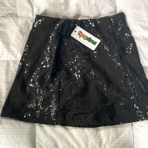 Tipsy Elves sequin mini skirt